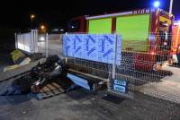 Monistrol-sur-Loire : le motard percute la clôture d&#039;une entreprise dans la zone du Pêcher