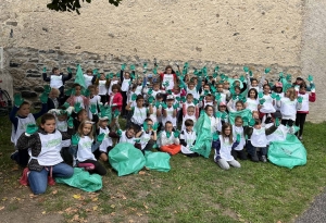 Saint-Maurice-de-Lignon : les écoliers ont nettoyé la nature