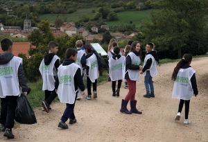 Les élèves de l&#039;école publique de Rosières se mobilisent pour nettoyer la nature
