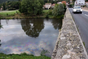 Une pollution aquatique observée dans la Loire à Lavoûte-sur-Loire