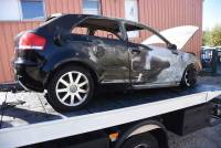 Une Audi volée retrouvée incendiée à Saint-Ferréol-d&#039;Auroure