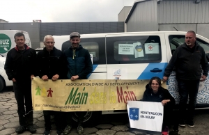 Lapte-Montfaucon : des nouvelles du convoi humanitaire de Main dans la Main