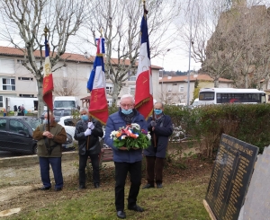 Espaly-Saint-Marcel : la fin de la guerre d&#039;Algérie commémorée sur le nouvel emplacement du monument aux Morts