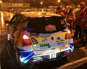 David Bérard remonte au classement sur le Rallye Monte Carlo