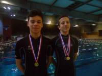 Plongée sportive en bassin : deux champions régionaux au Puy-en-Velay