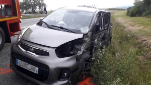 Trois blessés dans un accident entre Monistrol-sur-Loire et Sainte-Sigolène