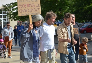 Soixante-dix marcheurs pour le climat à Yssingeaux