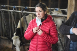 Laurine Rousset, présidente des Jeunes Agriculteurs 43