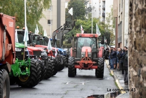 Colère des agriculteurs : trois points de rassemblement jeudi en Haute-Loire