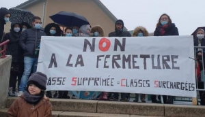 Saint-Just-Malmont : face au risque de fermeture de classe, les parents de La Communale bloquent l&#039;école