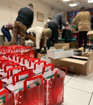 Bas-en-Basset : les colis de Noël prêts à être distribués aux aînés
