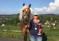 Equitation : Nathalie Bernard championne interdépartementale en attelage