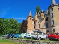 Les belles carrosseries de Grazac Auto Rétro au château de Montivert