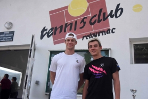 Retournac : deux frères s&#039;affrontent en finale du tournoi de tennis
