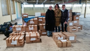 Saint-Just-Malmont : 7 m3 de produits collectés pour l&#039;Ukraine