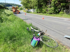 Le Chambon-sur-Lignon : un homme blessé dans une chute de vélo