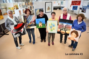 Aurec-sur-Loire : elles seront 8 artistes locales à exposer les 23 et 24 mars