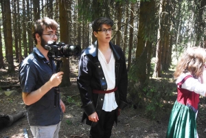 Jillian Reviron tourne la suite de son film &quot;La Forêt Interdite&quot;