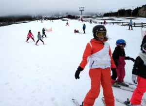 Lantriac : le ski au programme des écoliers des Arcs-en-ciel