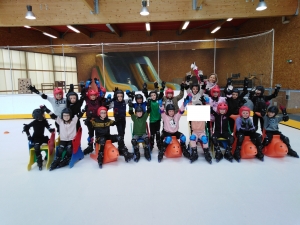 Lantriac : une séance découverte de la gare-patinoire pour les enfants de l&#039;école privée