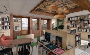 Aurec-sur-Loire : des bénévoles préparent l&#039;ouverture d&#039;une librairie-salon de thé, Les Pages du château