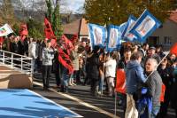 Education nationale : 150 manifestants devant l&#039;inspection académique