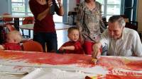 Des expositions des peintures de bambins pendant l&#039;été dans six communes des sucs