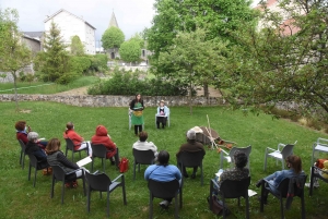 Le Chambon-sur-Lignon : de vertes lectures au Jardin de la mémoire