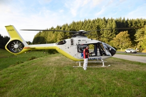 L&#039;hélicoptère du Samu 42 tombe en panne à Saint-Didier-en-Velay