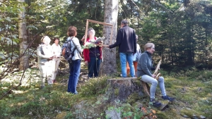 La médiathèque de Rosières prend ses quartiers d&#039;automne en forêt