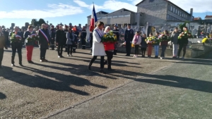 Saint-Just-Malmont : dépôt de gerbes à l’occasion de la commémoration de l’Armistice