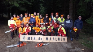 La MFR de Marlhes ouvre un CAP agricole travaux forestiers à la rentrée