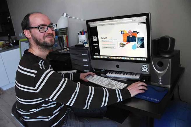 Cédric Chazelet, créateur de Web by Ced.|||