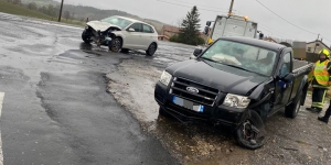 Saint-Didier-en-Velay : deux blessés après un refus de priorité