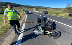 RN88 : un motard percute un sanglier qui traverse la route à Cussac-sur-Loire