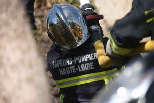 Chaspuzac : 40 pompiers mobilisés pour un feu de bâtiment agricole