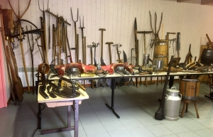 La collection de vieux outils de René Issartel Crédit DR