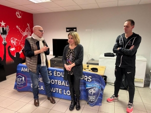 Les bonnes pratiques du FC Espaly découvertes par les éducateurs de Haute-Loire