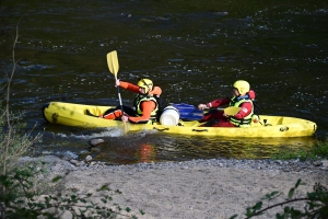 En difficulté sur la Loire près d’Aurec-sur-Loire, des kayakistes secourus par les pompiers