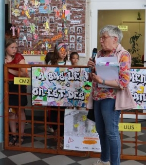 Yssingeaux : tous unis contre le harcèlement à l’école publique