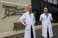 Les Dr Pascal Metois et Jacques Largeron sont les deux médecins du centre d&#039;urologie de la clinique Bon Secours.||