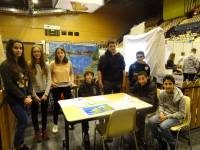Tence : les collégiens de l’atelier écolabellisation de la Lionchère au salon Cours d&#039;eau H2O
