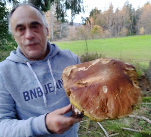 Dunières : un cèpe de 1216 grammes trouvé dans les bois