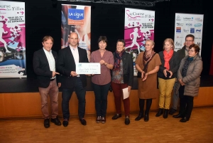Brives-Charensac : un chèque de 31 000 euros grâce à la Course des filles