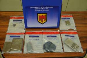 Une importante saisie a été réalisée de cannabis, cocaïne et héroïne. Photo Gendarmerie nationale||