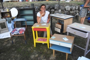 Yssingeaux : Mathilde Françon redonne vie aux vieux meubles