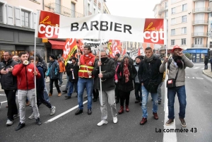 Retraites : une manifestation jeudi matin au Puy, un rassemblement l&#039;après-midi à Sainte-Sigolène