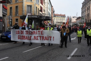 Loi sécurité globale : une troisième manifestation au Puy samedi 5 décembre