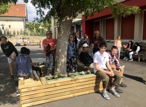 Espaly-Saint-Marcel : de futurs menuisiers travaillent pour les écoliers