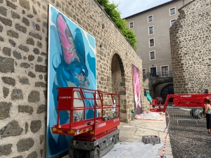 Alti Graffiti : le street art prend ses quartiers d’été jusqu&#039;au 30 août dans la cour de l’Hôtel du Département